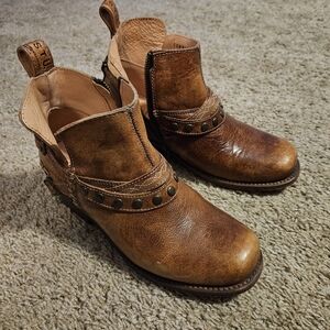 BED|STU Rustic Leather Boots